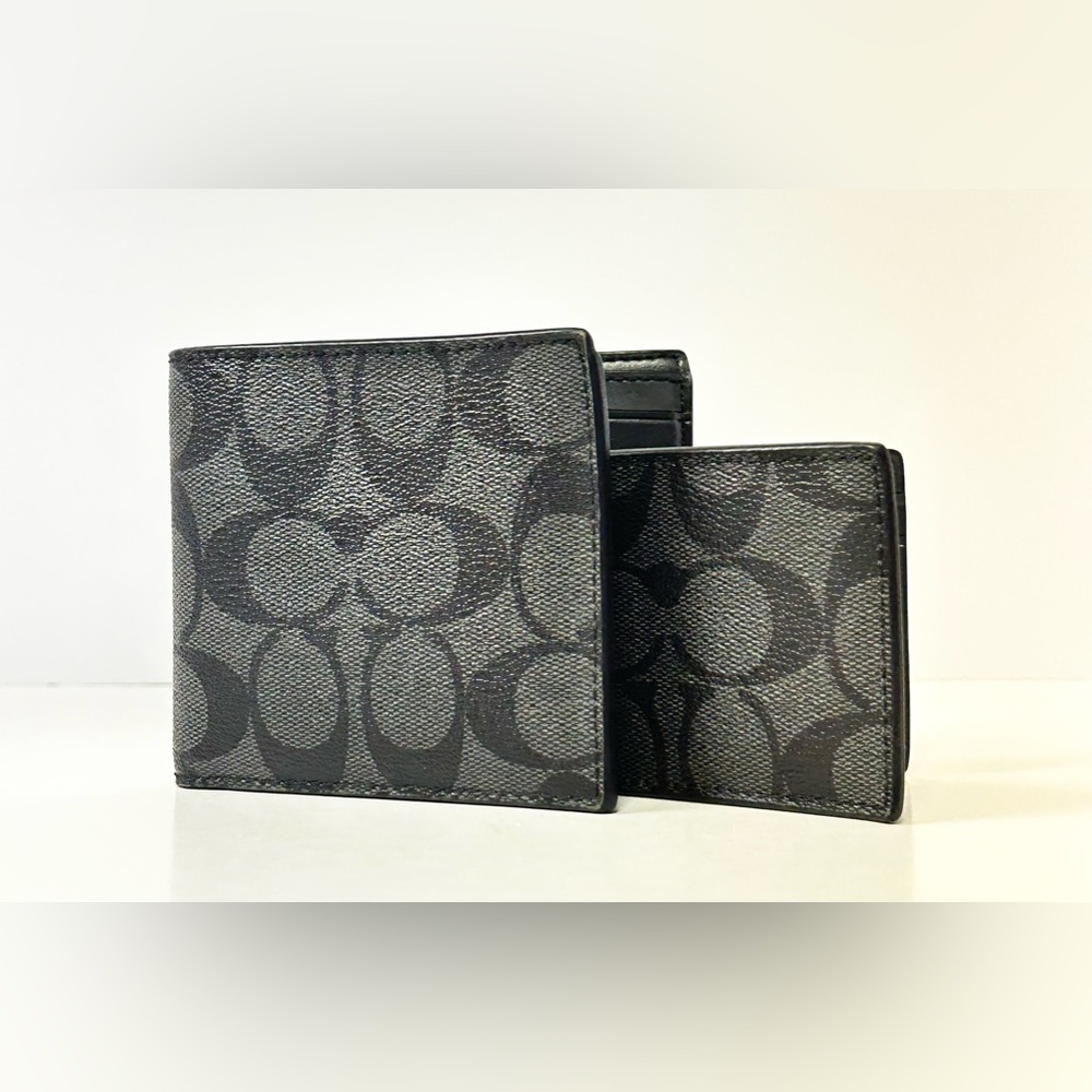 Coach 3 In 1 Wallet In Signature Canvas - image 1